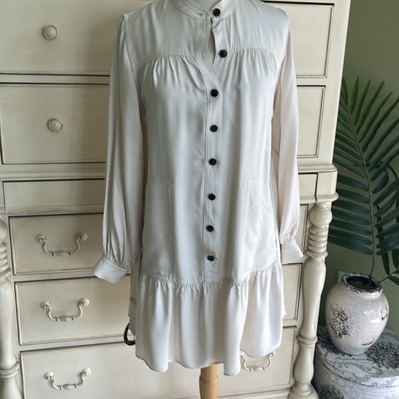 Banana Republic Cream Dress size XS - Picture 7 of 12